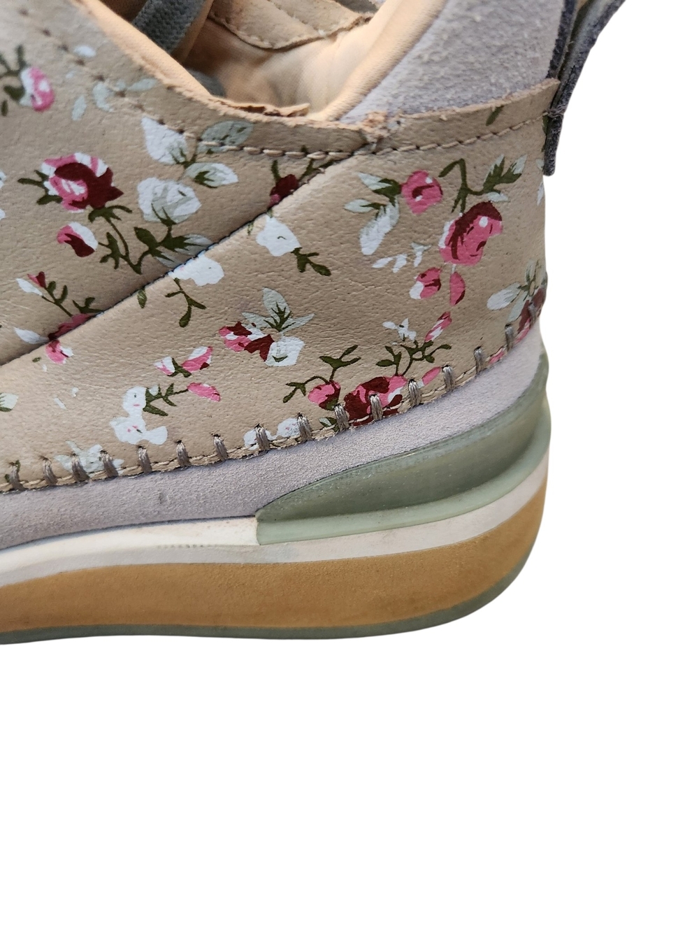 Deckers X Lab Ko-Z Chukka Boot/Sneaker Style Size 7 Patchwork Suede Weatherproof - Picture 8 of 12